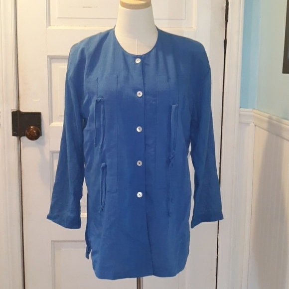 Vintage 1980s Barbara Gerwit med shirt - Picture 1 of 2